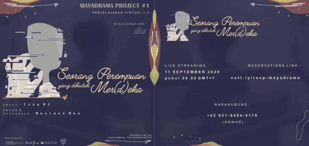 Mayadrama project teater virtual - teater mayadramaproject - fenomena kekerasan seksual.