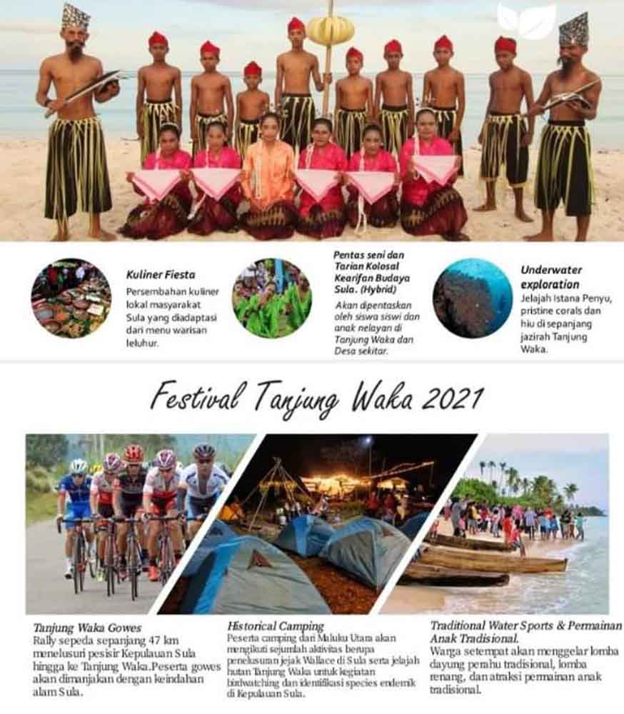 Festival Tanjung Waja 2021 Kepulauan Sula