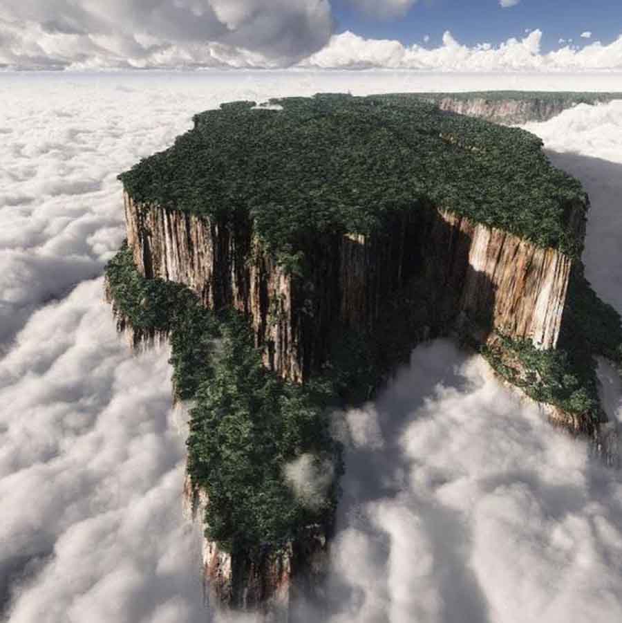 Gunung Roraima - Mount Roraima tepui @cantinhos_pelo_mundo