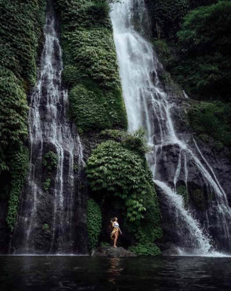 Air Terjun Banyumala - Banyumala Twin Waterfalls Buleleng Bali - @gypsyinsneakers